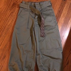 Marc Jacobs military cropped pants
